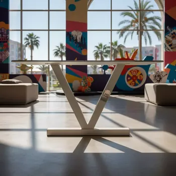 Аренда Опора для стола V образная светлая в Bridge Resort — ART SPACE