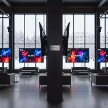 Аренда Панели 75 дюймов в санатории «Заполярье» — ART SPACE
