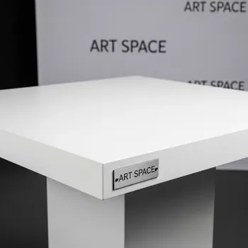 Аренда Столешница квадратная Werzalit 800х800 белый в Bridge Resort — ART SPACE