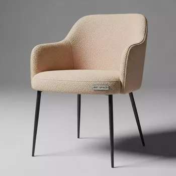 Аренда Стул Баунти велюр Teddy металлический каркас в Radisson Collection Paradise — ART SPACE