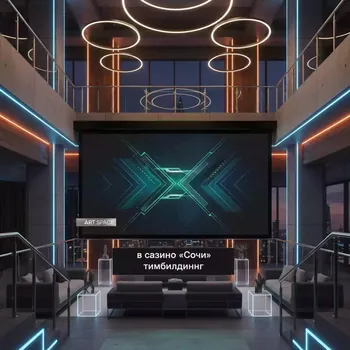 Аренда Экран проекционный Digis Space DSSM 162405 в казино «Сочи» — ART SPACE