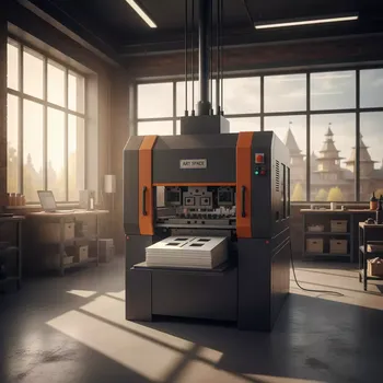 Аренда Перфорационный аппарат Vektor Super 600 с перфоинструментом для квадратных отверстий в этно-парке «Моя Россия» — ART SPACE