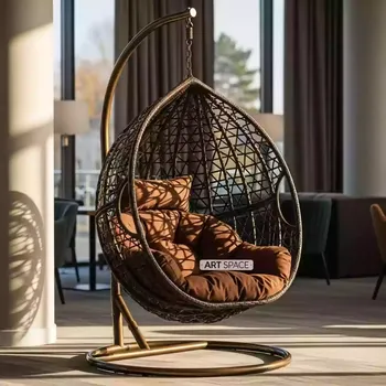 Аренда Кресло подвесное AFM 109B Brown в Radisson Hotel Rosa Khutor — ART SPACE