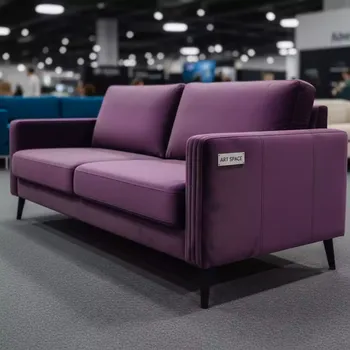 Аренда Диван двухместный Andrian purple в Гранд Отель Поляна — ART SPACE