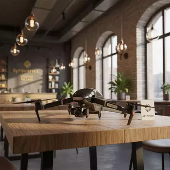 Аренда Квадрокоптер DJI Mavic 2 Zoom Combo в ресторане «Сыроварня» — ART SPACE