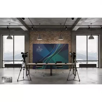 Аренда Баннер литой Blackout двусторонний Vikuflex 440 гр в Green Flow Hotel — ART SPACE