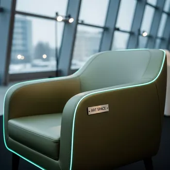 Аренда Кресло Мини МК 24 оливковое в Pullman Sochi Centre — ART SPACE