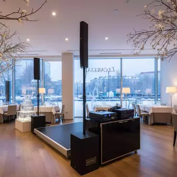 Аренда Комплект звука 600 Вт в ресторане «La Terrazza» — ART SPACE