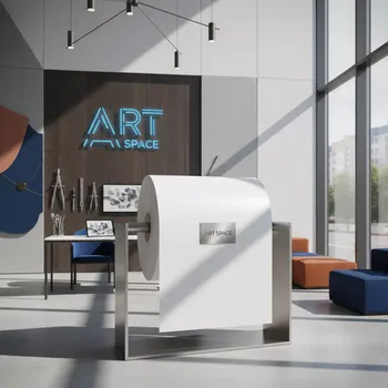 Аренда Рулонная бумага без покрытия Albeo Universal Uncoated Paper 90 г м² 914х45.7 м в Sport Inn Hotel & Wellness — ART SPACE