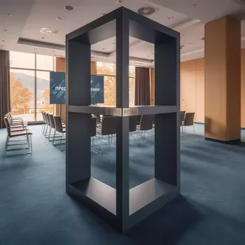 Аренда Стеллаж внешнего угла в Radisson Hotel Rosa Khutor — ART SPACE
