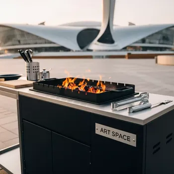 Аренда Гриль мангал угольный Grill Master в ледовом дворце «Большой» — ART SPACE