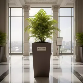 Аренда Кашпо Prosperplast Urbi Square 49,21 л мокко в Panorama by Mercure — ART SPACE