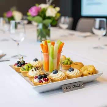 Аренда Блюдо квадратное 250 мм в Radisson Hotel Rosa Khutor — ART SPACE