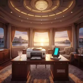 Аренда Тонер картридж синий Kyocera TK 5315C на VIP теплоходе (Морпорт Сочи) — ART SPACE