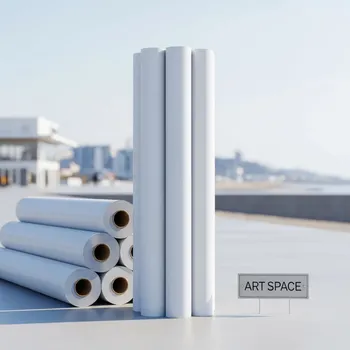 Аренда Рулонная бумага Albeo Universal Uncoated Paper без покрытия 90 г м² 914x45,7 м 6 рулонов на пляже «Мандарин» — ART SPACE