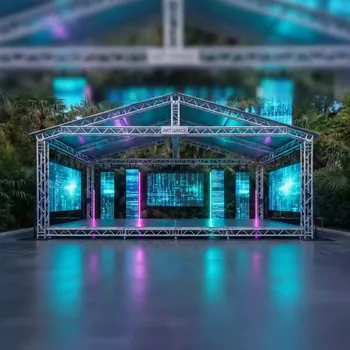 Аренда Крыша односкатная граунда Prolyte 8х6 м в санатории «Черноморье» — ART SPACE