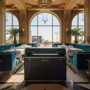 Аренда Плоттер струйный HP DesignJet Z9 44 дюйма PostScript в ресторане «La Terrazza» — ART SPACE