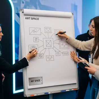 Аренда Доска меловая Brauberg 150х100 см в Karat Resort — ART SPACE