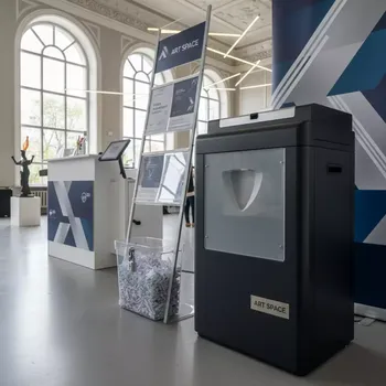 Аренда Шредер уничтожитель ProfiOffice Alligator 3028 CC 4х30 мм в Зимнем театре — ART SPACE