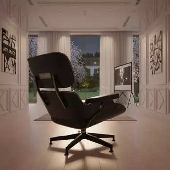 Аренда Стул Eames металл черный в Grand Karat Sochi — ART SPACE