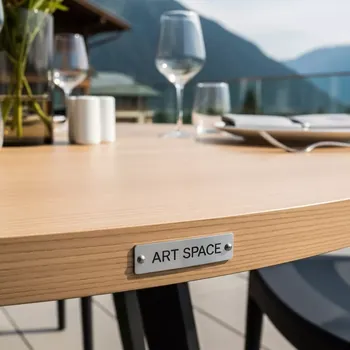 Аренда Столешница круглая Werzalit D800 бук в Поляна 1389 Отель и Спа — ART SPACE