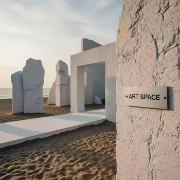 Аренда Гипс строительный Планета Гипс на пляже «Мандарин» — ART SPACE