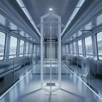 Аренда Вешалка напольная Minimal White Vers.1 на теплоходе «Дагомыс» — ART SPACE