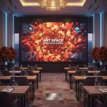 Аренда Видеостена 4Diamond Grid DG55ENB703 3х3 55 в Sochi Marriott Krasnaya Polyana — ART SPACE