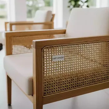 Аренда Диван плетеный S59B W65 Light Brown в ресторане «Sanremo» — ART SPACE