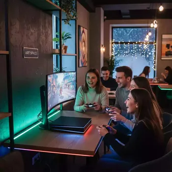 Аренда Игровая приставка в ресторане «Плакучая Ива» — ART SPACE