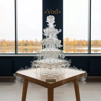 Аренда Горка шампанского на 20 персон в ресторане «Voda» — ART SPACE