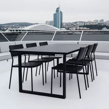 Аренда Столовая группа 23 на VIP теплоходе (Морпорт Сочи) — ART SPACE