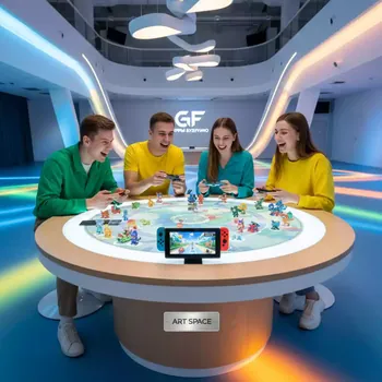 Аренда Super Mario Party на Nintendo Switch в зале «Чайка» (Морпорт) — ART SPACE