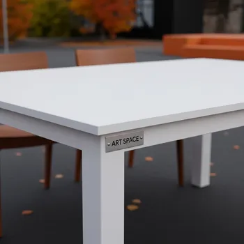 Аренда Стол банкетный Amsterdam white на Медальной площади — ART SPACE