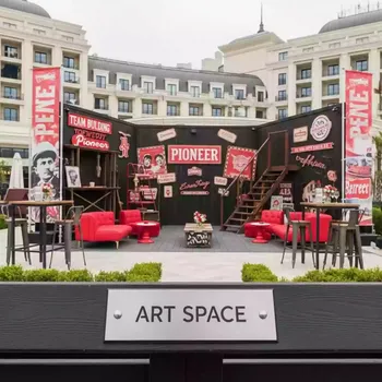 Аренда Тимбилдинг Пионерия в Radisson Collection Paradise — ART SPACE