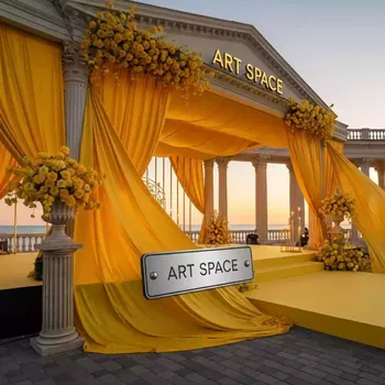 Аренда Декор желтый на Имеретинской набережной — ART SPACE