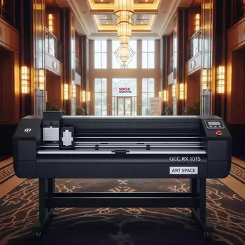 Аренда Плоттер режущий GCC RX 101S в Delta Sirius — ART SPACE