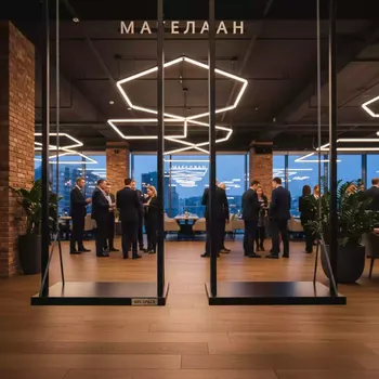 Аренда Качели черные Heaven без подушек в ресторане «Магеллан» — ART SPACE