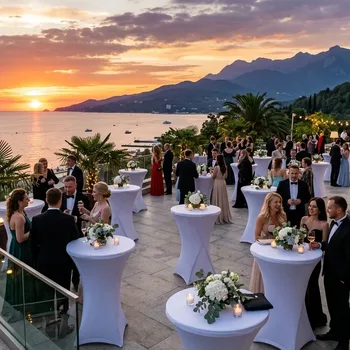 Аренда коктейльных столов в Сочи: Идеальное решение для стильных мероприятий от ART SPACE