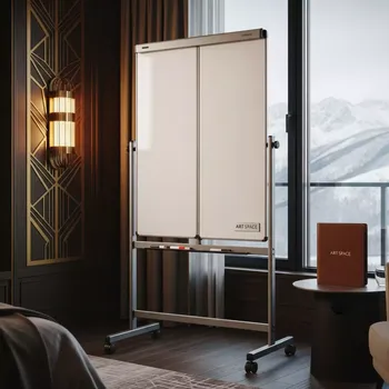 Аренда Доска магнитно маркерная Brauberg Premium двусторонняя 90х120 см в Golden Tulip Rosa Khutor — ART SPACE