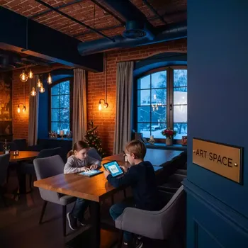 Аренда Детская комната для двоих детей в ресторане «La Terrazza» — ART SPACE