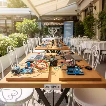 Аренда Набор образовательный Схематик Micro bit в ресторане «La Terrazza» — ART SPACE