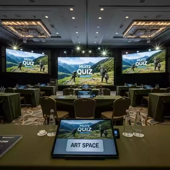 Аренда Квиз армейский в Sochi Marriott Krasnaya Polyana — ART SPACE