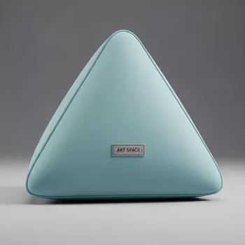 Аренда Пуфик треугольный нежно голубой SHAPE в ресторане «Sanremo» — ART SPACE