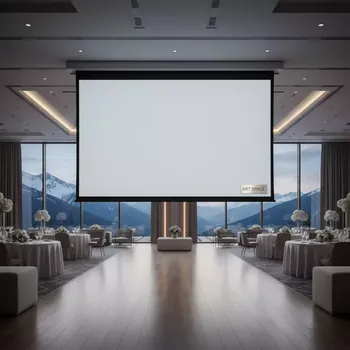 Аренда Экран настенный Lumien Master Picture LMP 100101 127х127 121х121 1 1 MW в Rixos Krasnaya Polyana — ART SPACE