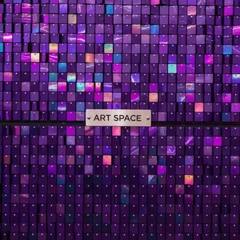 Аренда Пайетки фиолетовый хамелеон в Гранд Отель Сочи — ART SPACE