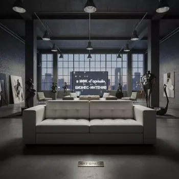 Аренда Диван Forum белый в МФК «Горный» — ART SPACE