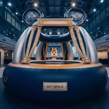 Аренда Батут Микки в Керлинговом центре «Ледяной куб» — ART SPACE