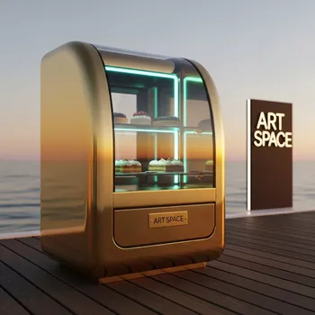 Аренда Витрина кондитерская золотая 50 л на пляже «Ривьера» — ART SPACE