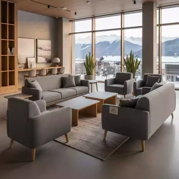 Аренда Набор мебели VEN CMIL6T1 7 set d gray Rixos Krasnaya Polyana — ART SPACE